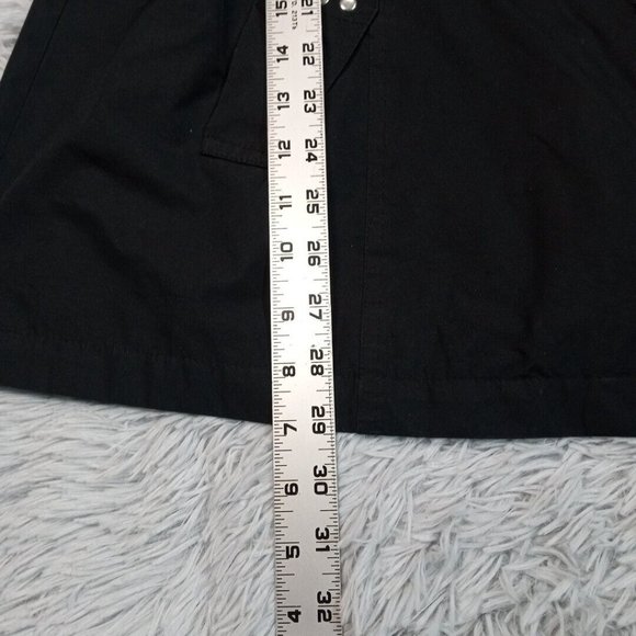 NorthCrest Classic Womens Jacket Black XL Button Up Coat‎ Cheetah Print Liner - Picture 13 of 16